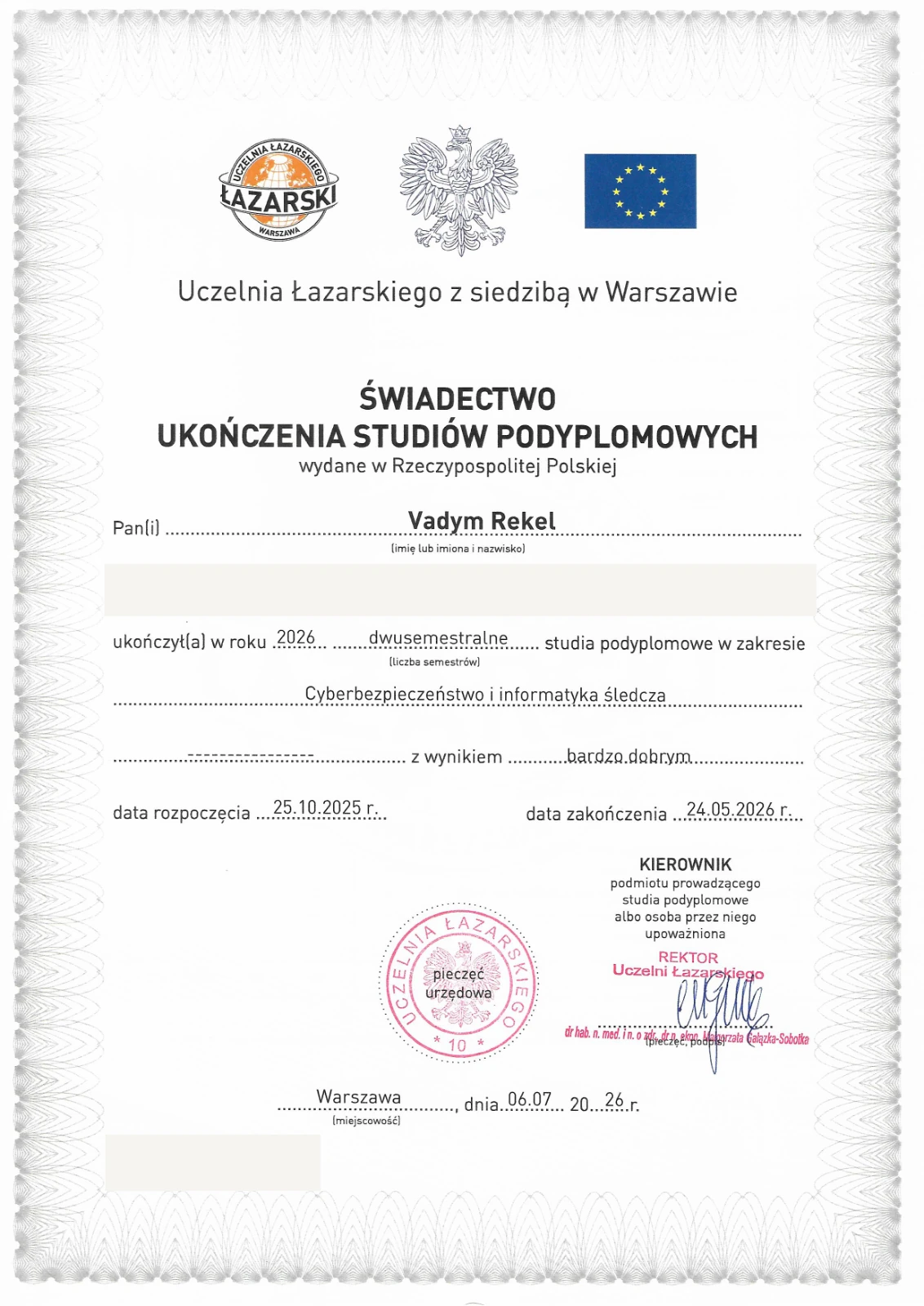 Cyberbezpieczeństwo i informatyka śledcza